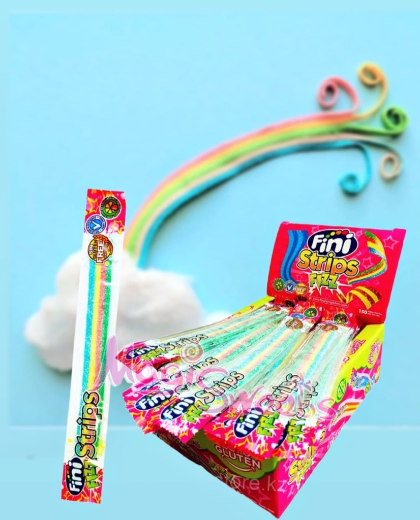 FINI FIZZ STRIPS FANTASY (ZERO GLUTEN) 10GM