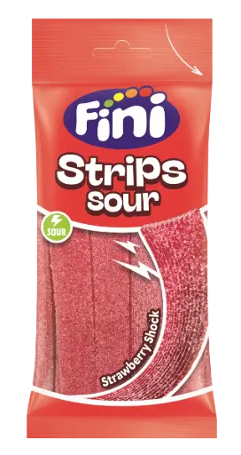  فيني جيلى ساور شكل ألسنة بنكهة الفراولة (90 جرام)