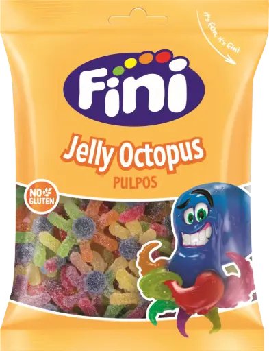  فيني جيلى ساور شكل أخطبوط (90 جرام)