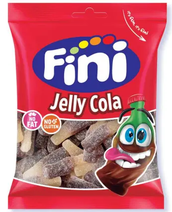 فيني جيلى ساور شكل زجاجة بنكهة الكولا (90 جرام)
